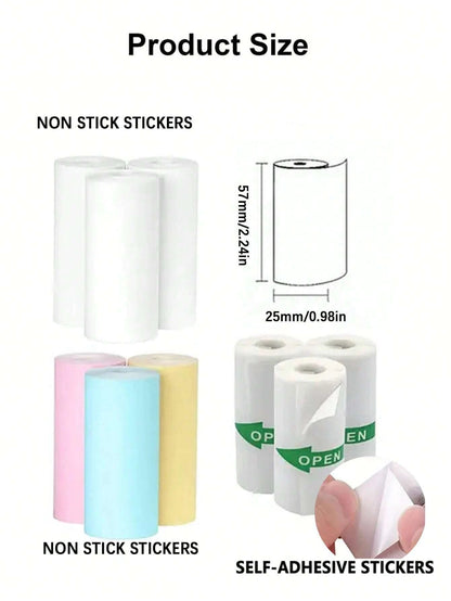 15 sticker rolls